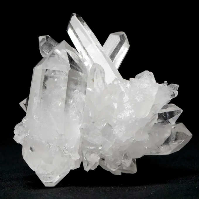 トマスゴンサガ産 水晶クラスター 透明感 水晶 原石 自然石①-