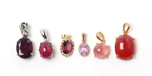 赤色系の宝石たち - 石の音ブログ