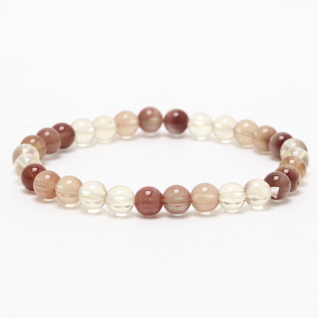 グラデーションカラーアンデシンのブレスレット - 石の音ブログ