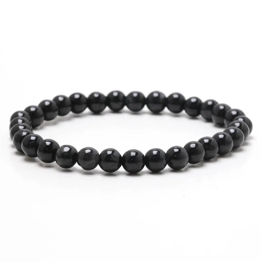 【No.250701】黒翡翠 ブレスレット MikiWorld 天然石 楽天市場】黒翡翠 ブレスレット 10mm 16.5cm〜17.5cm S〜L
