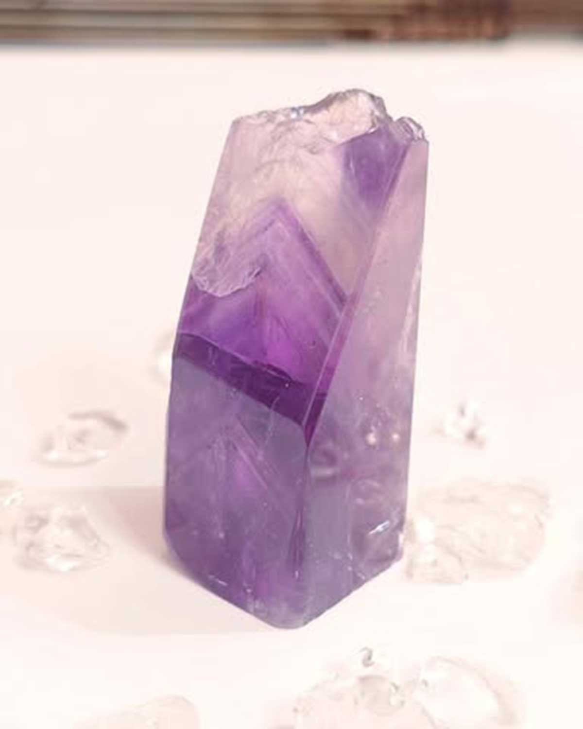 2025年9月19日 アメジスト玉人磨き - 石の音ブログ