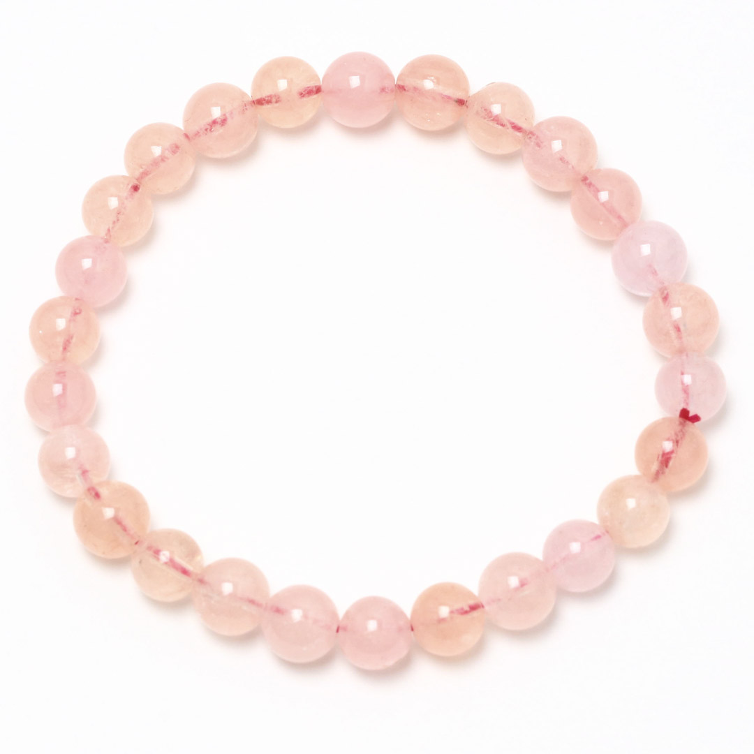 華やかな気持ちになるモルガナイトのブレスレットのご紹介とベリルの