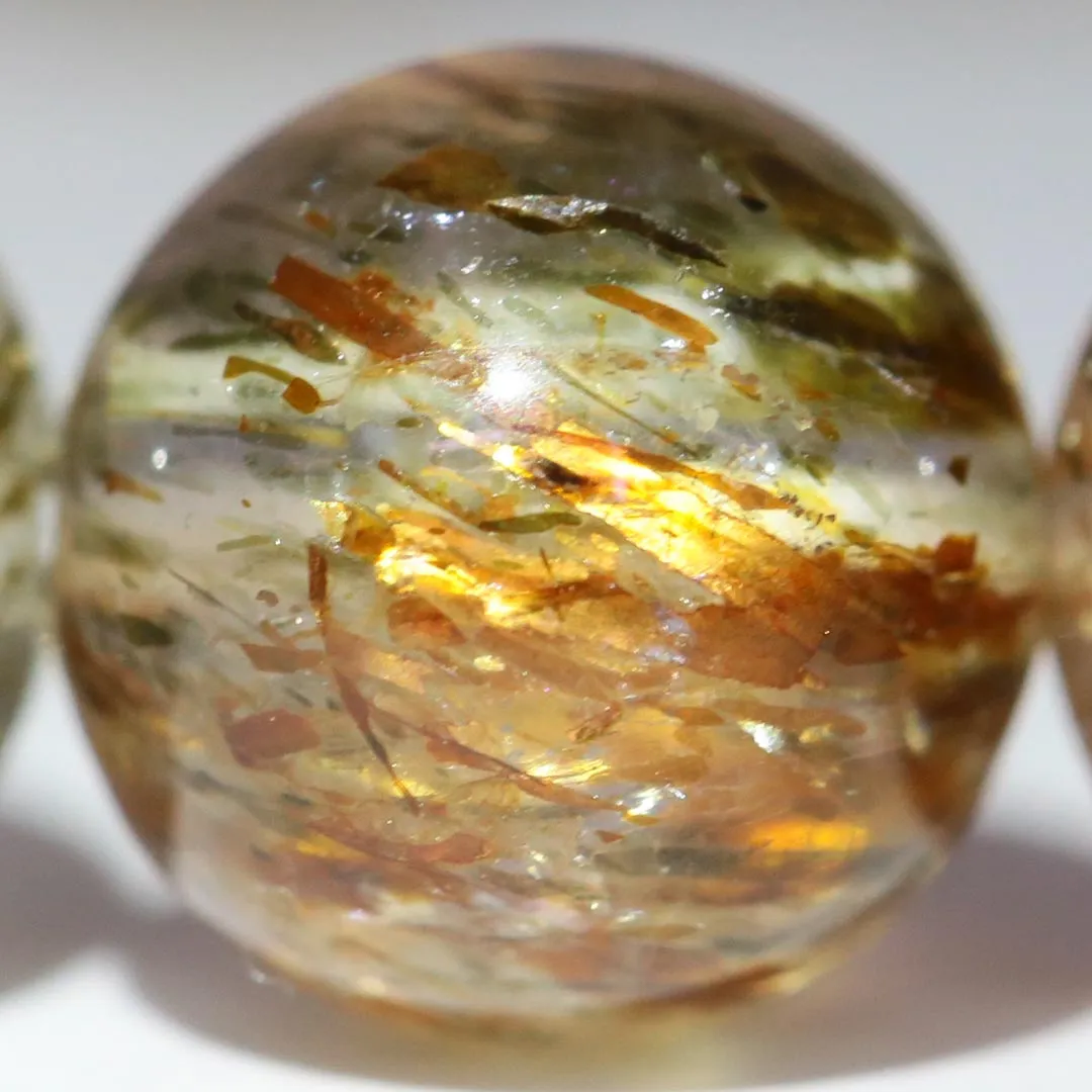 ルチルっぽい！？フォリエーテッドマイカインクォーツ - 石の音ブログ